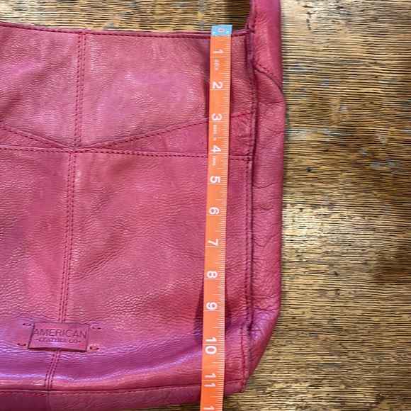 American Leather Co Pink Leather Hobo bag - Picture 7 of 11